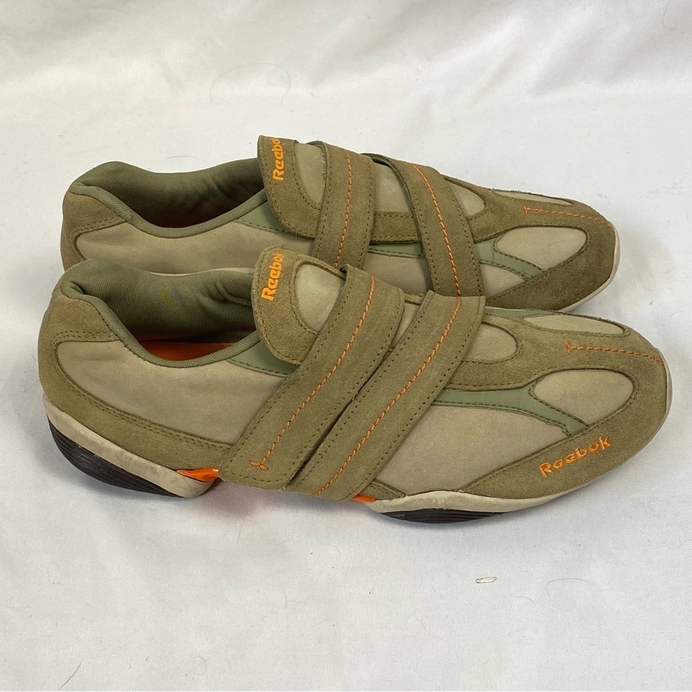 Reebok Women’s Low Top Sneakers Faux Leather Round Toe Comfort Gulf Tennis 7.5